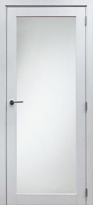 D1S One Glazed Panel Solid Oak Internal Doors