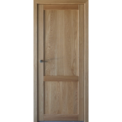 D2F-Two panels solid oak internal doors