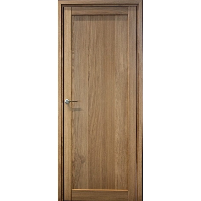 D1F One Panel Solid Oak Internal Doors
