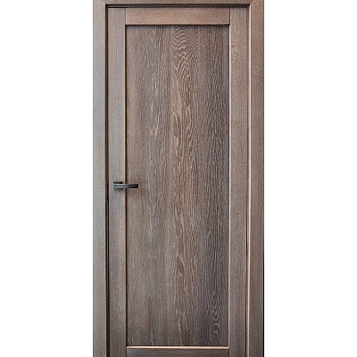 D1F One Panel Solid Oak Internal Doors
