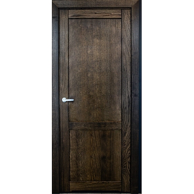 D2F-Two panels solid oak internal doors